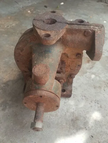 Morsa de cano antiga - pesada ferro fundido 