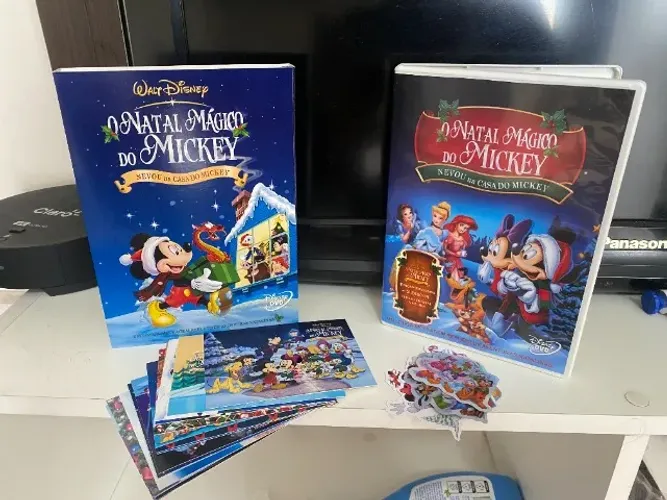 DVD Duplo Natal Mágico do Mickey (VHS e Digital)
