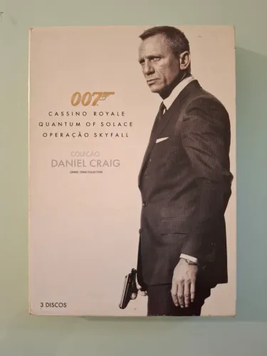 DVD Triplo - 007 James Bond, Daniel Craig