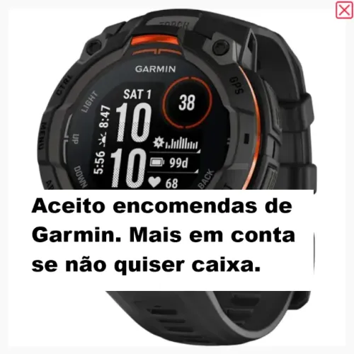 Garmin Instinct 3 novo com ou sem caixa