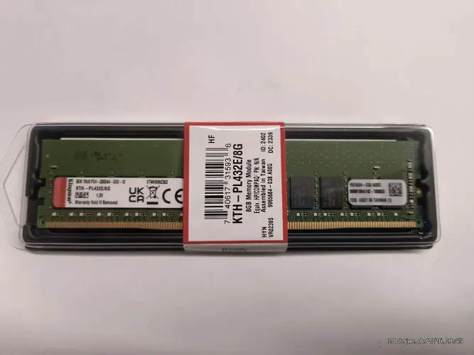 Memória 8gb Ddr4 3200mhz