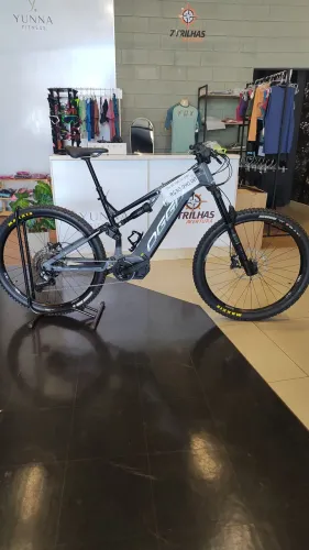 E Bike Oggi Razzo T130 11V tamanho L cinza/branco/preto