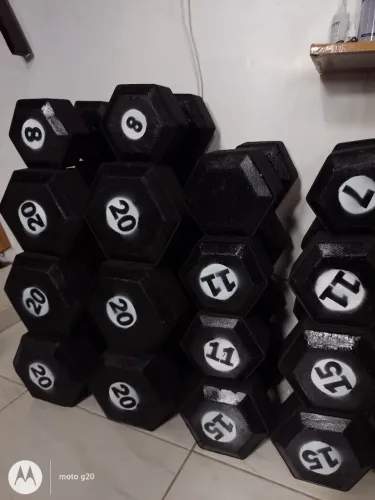? Halteres sextravado fábricado em casa