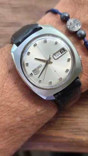 Seiko 5 Vintage Automático 6119 Anos 70 ? Japonês Revisado com Mostrador Original!