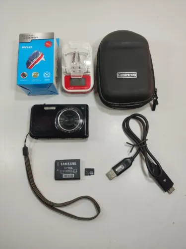 Câmera Digital Samsung Pl170 16.1 Mp Tela Dupla Self P8a (Usado)