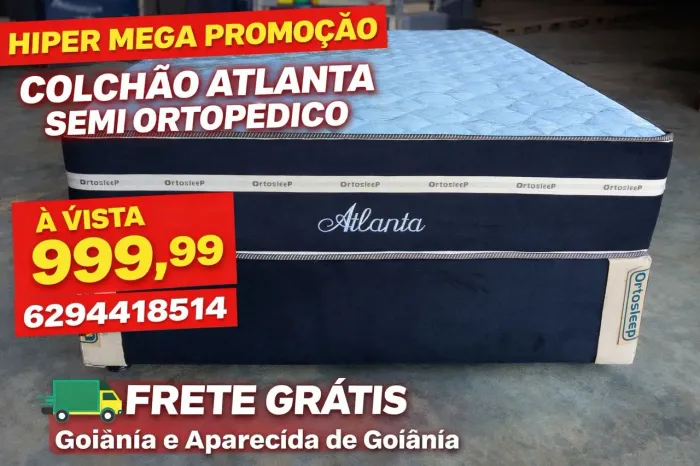 Colchão semi ortopédico casal