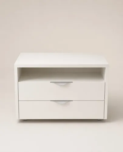 Mesa de cabeceira branca