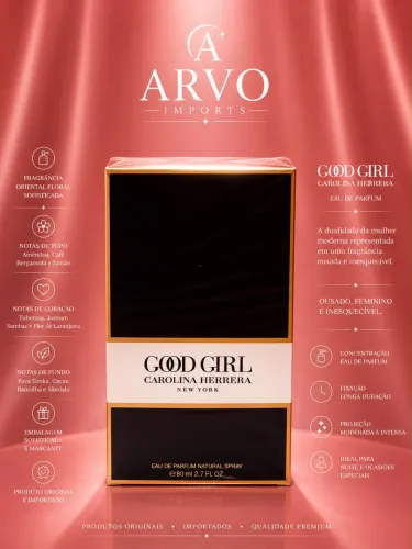 Perfume Carolina Herrera Good Girl EDP 80ml Original