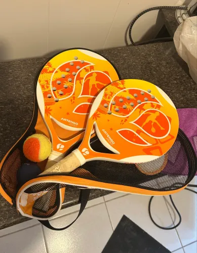 2 Raquetes de Beach Tennis Artengo