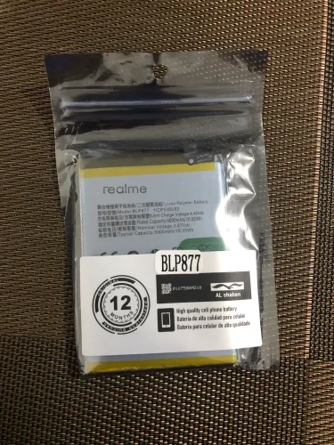 Bateria Para Realme Blp877 Para  note 50 Realme 8i C30s C31 C33