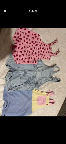 Lote de roupas boas Veste 1 e 2 anos semi novas 28 peças