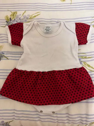 bodie com saia ra 3 meses bebe