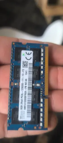 Memória 8gb notebook ddr3 12800s
