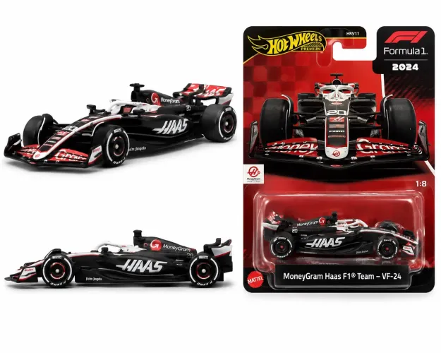 Hot Wheels Premium Fórmula 1 2024 Haas VF-24 MoneyGram F1 Lacrado