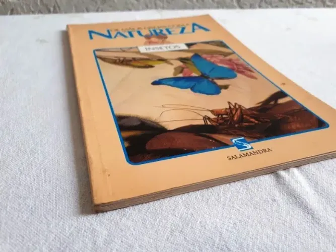 Livro De Mãos Dadas Com A Natureza - Insetos - Ed Salamandra 