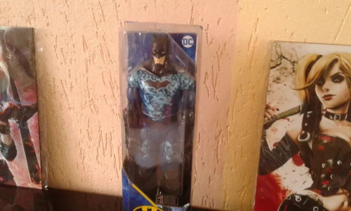 Boneco Batman Roupa Especial 32 cm Colecionável Geek Novo Lacrado