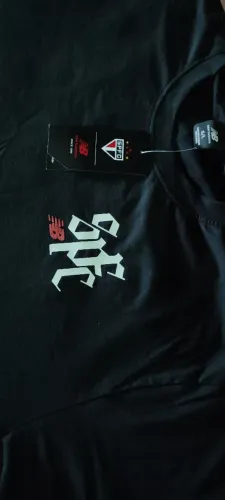Camiseta São Paulo Monograma New Balance - Preto (ORIGINAL)<br><br><br>