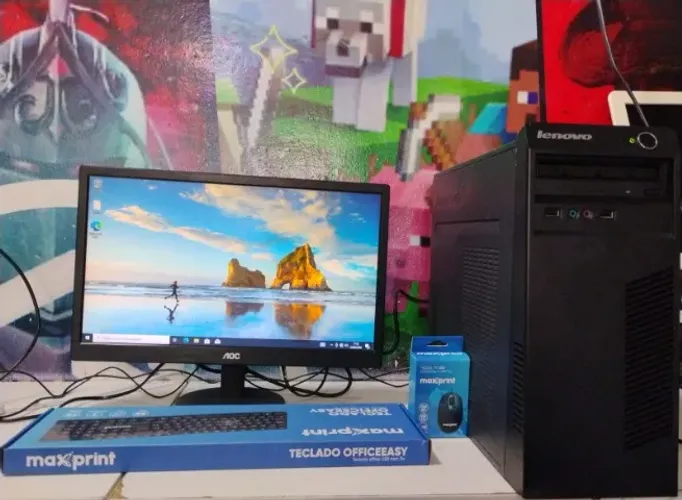 COMPUTADOR NOVO E COMPLETO LENOVO - INTEL CORE i3 de 3ª GERAÇÃO