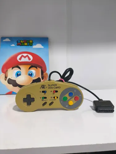 CONTROLE JOY CARD SUPER NINTENDO SNES FAMICOM 
