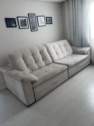 Venda de Sofá 2,85 m X 1,2 m retrátil e reclinável 