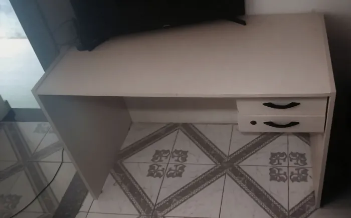 Escrivaninha grande para escritório, quarto, sala de estar