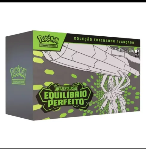 Box Treinador Avancado Equilíbrio Perfeito Pokémon Tco Copag