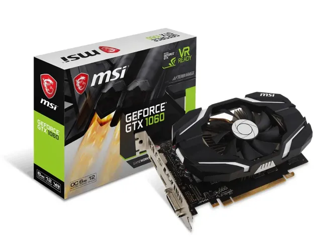 Placa de vídeo GTX 1060 TI MSI 6GB