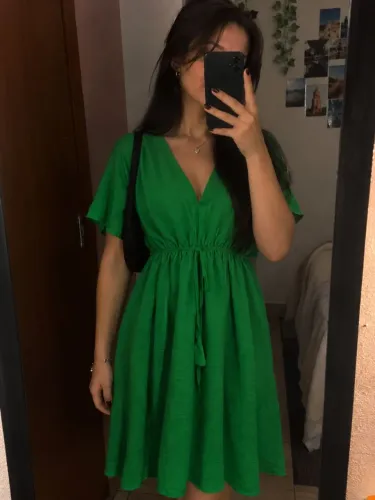 Vestido P/M verde