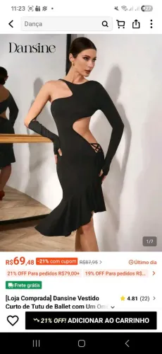 Vestido novinho da Shein que comprei em duplicidade