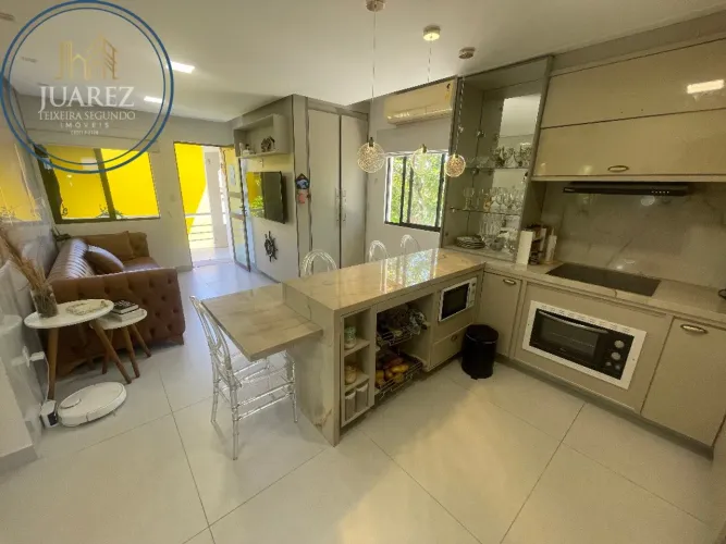 VILLAGE DE 65M² EM GUARAJUBA NO CONDOMÍNIO COSTA ESMERALDA A 50M DA PRAIA. IMÓVEL TOTALMEN