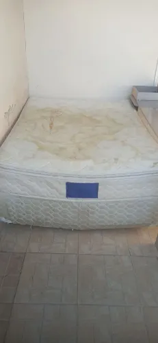 Doação de cama box de casal. 