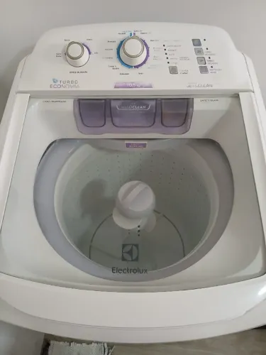 Máquina de Lavar Electrolux 10,5kg Branca Turbo Economia Funcionando Perfeitamente