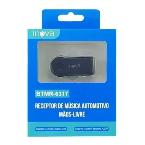 Receptor De Musica Automotivo Bluetooth Inova