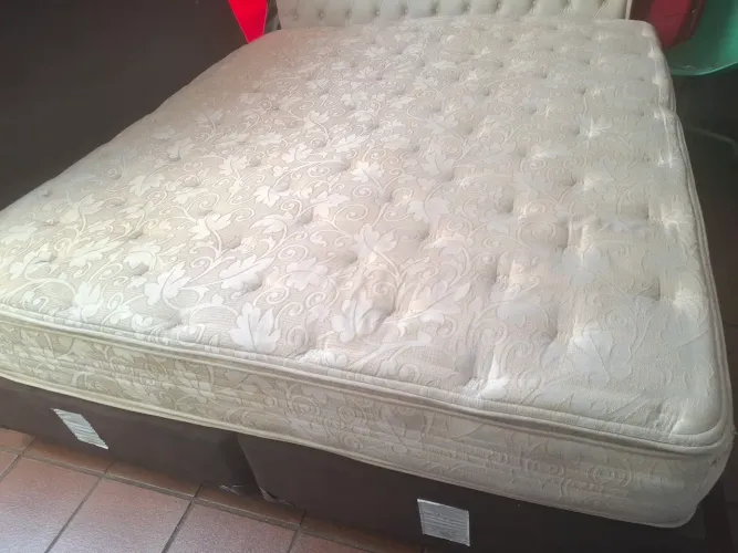 Colchão kinge koil box bipartido 1.78x2.03 tamanho especial molas