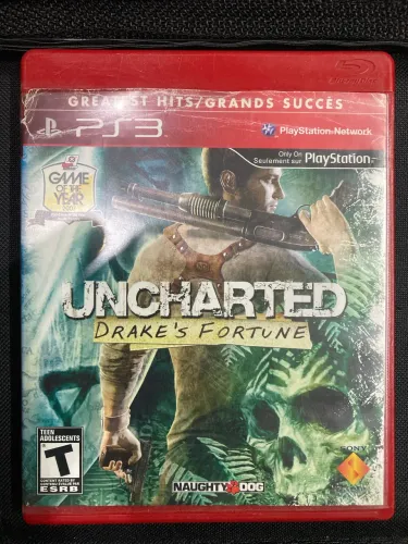 Uncharted Drake ?s Fortune Ps3 Mídia física