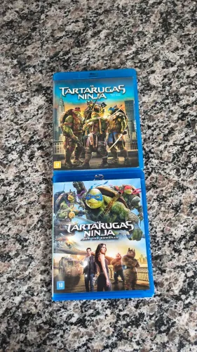 Blu-ray As Tartarugas Ninjas 2 Filmes