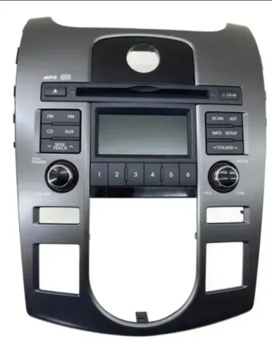 Radio original com moldura do cerato 2009 a 2012