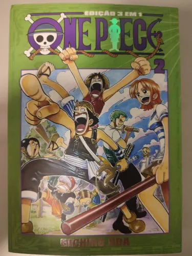 Livro 3 em 1 one piece vol 2