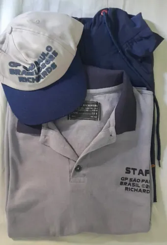Camiseta + Boné Oficial GP São Paulo 2025 F1 Interlagos