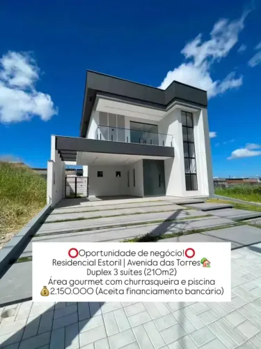 Estoril Avenida das Torres, 3 suítes, Área gourmet c/ churrasqueira, Piscina, 4 vagas