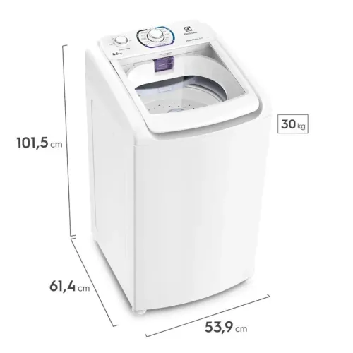 Máquina de lavar Electrolux Essential Care 8,5 kg ? LES09