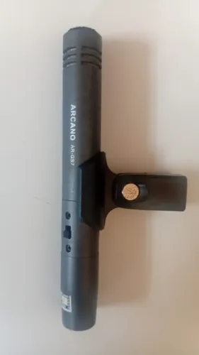 Microfone de chimbal ou percussão condensador