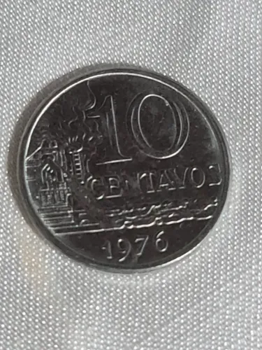 Moeda antiga 10 centavos