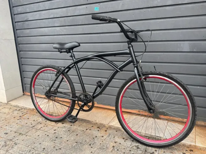 Bicicleta caiçara aro 26 revisada com nota apenas pegar e anda 