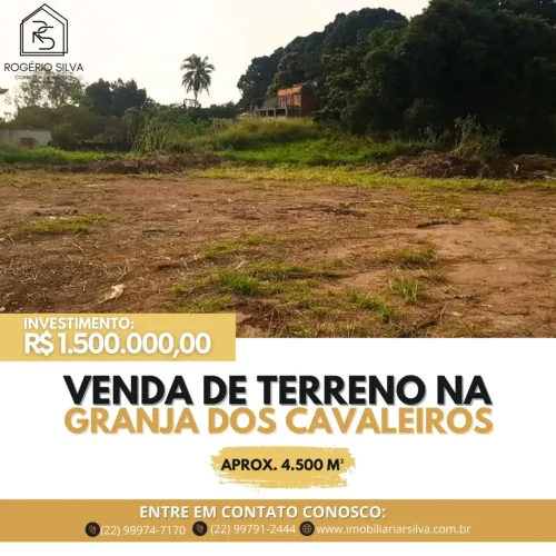 Imóvel para venda com 4500 metros quadrados em Novo Cavaleiro - Macaé - RJ