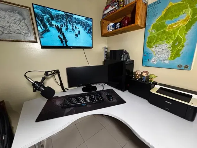 SETUP COMPLETO: i5-9400F + GTX 1050 Ti + 16GB RAM + MONITOR ULTRAWIDE