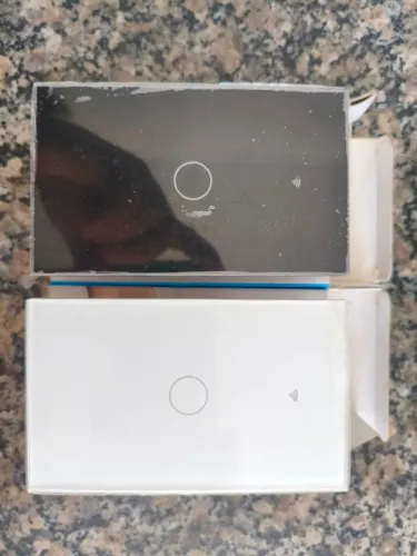 1 botão Interruptor Inteligente App, Sem Fio, 110V, 220V, Alexa, Google Home