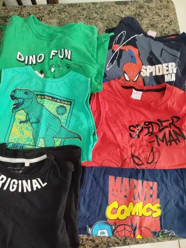 Roupa infantil menino Lotinho tamanho 8 e 10