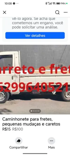 Carreto e mudanças