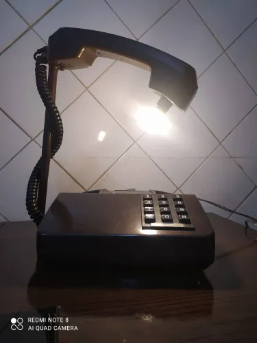 Abajur Vintage Telefone Fixo antigo